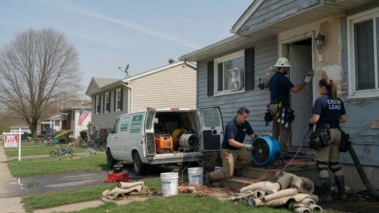 Flood Cleanup in Walnut, KS near me